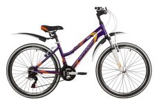Велосипед STINGER 24" LAGUNA фиолетовый, алюминий, размер 14"