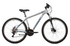Велосипед STINGER 27.5" ELEMENT STD серый, алюминий, размер 16"