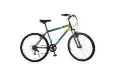 Велосипед 26' TOPGEAR Forester серый неон ВНМ26440 7 ск