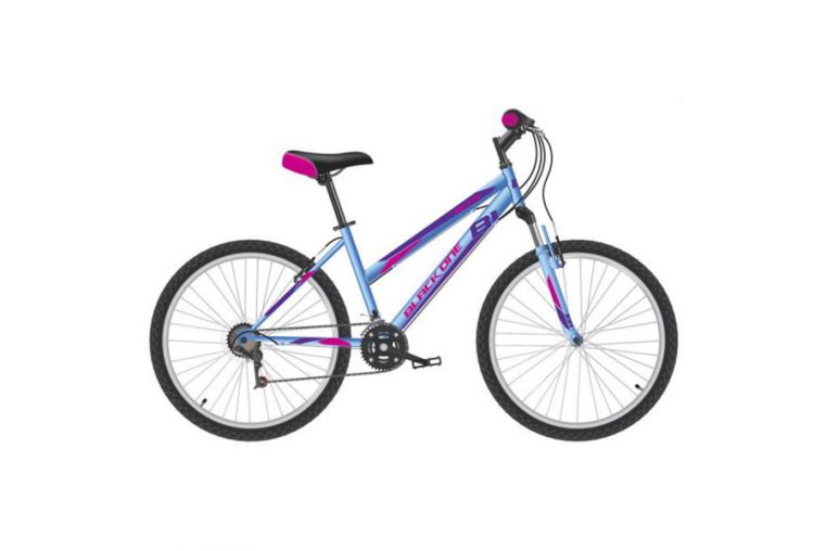 Велосипед Black One Alta 26 голубой/розовый/фиолетовый 2021-2022