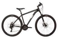 Велосипед  STINGER 27.5" GRAPHITE STD черный, алюминий, размер 16"