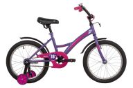 Велосипед  NOVATRACK 18" STRIKE фиолетовый, тормоз нож, крылья корот, защита А-тип