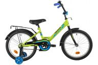Детский велосипед  NOVATRACK 18" FOREST зеленый, сталь, тормоз нож, крылья, багажник