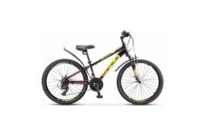 Велосипед Stels Navigator 24' 400 V F010  Черный/салатовый/красный (LU092748)