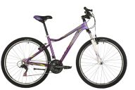 Горный велосипед  STINGER 27.5" LAGUNA STD фиолетовый, алюминий, размер 17", MICROSHIFT
