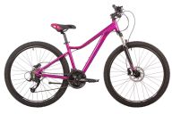 Горный велосипед  STINGER 26" LAGUNA PRO SE розовый, алюминий, размер 15"