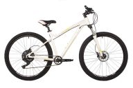 Горный велосипед  STINGER 27.5" VEGA PRO белый, алюминий, размер 17"
