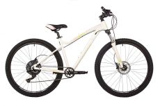 Велосипед STINGER 27.5" VEGA PRO белый, алюминий, размер 17"