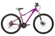Горный велосипед  STINGER 27.5" VEGA EVO фиолетовый, алюминий, размер 15"