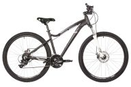 Горный велосипед  STINGER 27.5" VEGA STD черный, алюминий, размер 17"