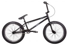 Велосипед BMX STINGER 20" GANSTA черный, сталь, размер 10"