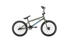 Велосипед Stark'22 Madness BMX 2 зеленый/голубой HQ-0005133