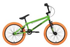 Велосипед Stark'23 Madness BMX 1 зеленый/черный/оранжевый HQ-0013630