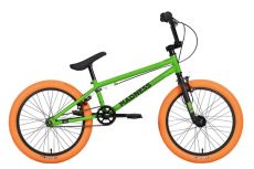 Велосипед Stark'23 Madness BMX 1 зеленый/черный/оранжевый HQ-0013630