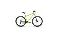 Горный велосипед  27,5' Forward Sporting 27,5 2.0 D Ярко-зеленый/серебристый 2023 г