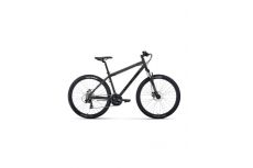 Велосипед 27,5' Forward Sporting 27,5 2.0 D Темно-серый/черный 2023 г