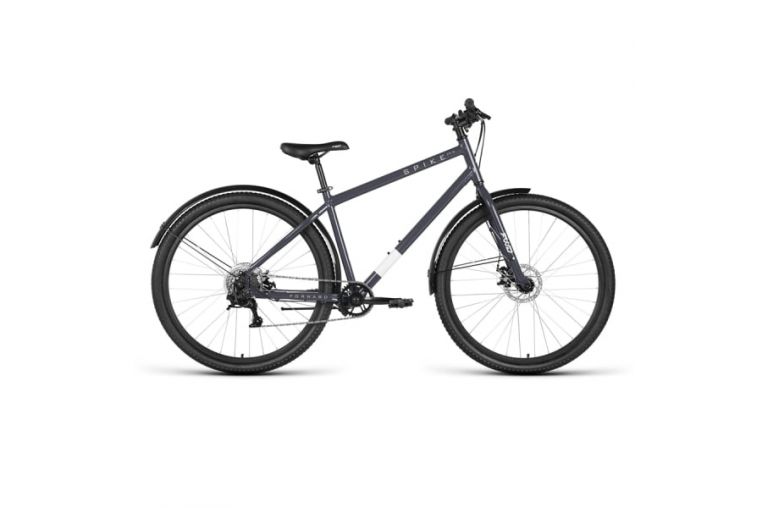 Велосипед 29' Forward SPIKE D AL Серый/Серебристый 2023г
