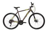 Велосипед  STINGER 700C CAMPUS EVO коричневый, алюминий, размер 60