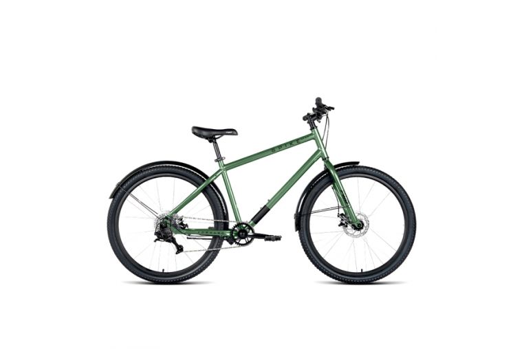 Велосипед 27,5' Forward SPIKE D AL Зеленый/Черный 2023г