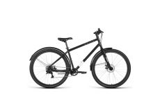 Велосипед 27,5' Forward SPIKE D AL Черный/Серебристый 2023г