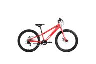 Городской велосипед  24' Forward SPIKE D AL Красный/Белый 2023г