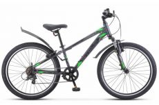 Велосипед Stels Navigator 24' 400 V F020 Серый/Зеленый (JU134250)