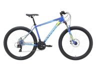 Горный велосипед  Stark'23 Hunter 27.2 D насыщенный синий/голубой металлик