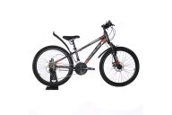 Горный велосипед  Stels Navigator 24' 400 MD F010 Серый/Красный (LU092747)
