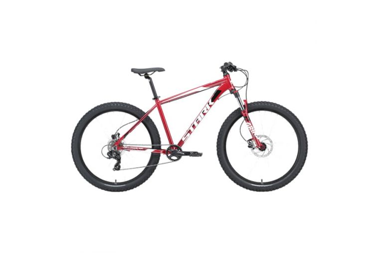 Велосипед Stark'23 Hunter 27.2+ HD красно-коричневый/никель