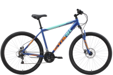Велосипед Stark'23 Tank 29.1 HD темно-синий/оранжевый/голубой