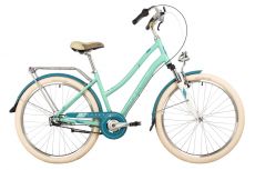 Велосипед STINGER 26" VERONA зеленый, алюминий, размер 15"
