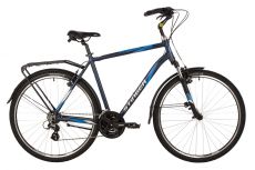 Велосипед STINGER 700C HORIZONT STD синий, алюминий, размер 56