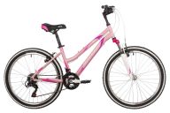 Велосипед  STINGER 24" LATINA розовый, сталь, размер 12"
