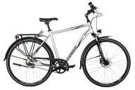 Велосипед  STINGER 700C VANCOUVER PRO серебристый, алюминий, размер 52