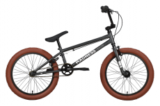 Велосипед Stark'22 Madness BMX 1 темно-серый/серебристый/коричневый HQ-0014403