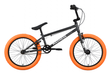 Велосипед Stark'22 Madness BMX 1 темно-серый/серебристый/оранжевый HQ-0014402