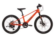 Велосипед  NOVATRACK 20" TIGER, магнезиевая.рама, оранжевый, 6-скор, TY21/TS38, диск.тор.STG