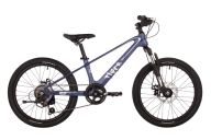 Велосипед  NOVATRACK 20" TIGER PRO, магнезиевая.рама, голубой, 6-скор, TY21/TS38, диск.тор.STG