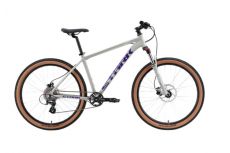 Велосипед Stark'24 Hunter 27.3 HD серый/фиолетовый