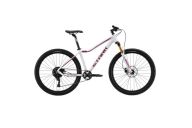 Женский велосипед  Stark'24 Viva 27.5 HD белый перламутр/сиреневый металлик