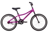 Велосипед  NOVATRACK 20" KATRINA алюм., розовый металлик, ножной тормоз, короткие крылья