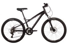 Велосипед NOVATRACK 24" TORNADO HD алюм. рама 13", черный, 21-скор. TY200/TS38/TY300, гидравл.торм.S